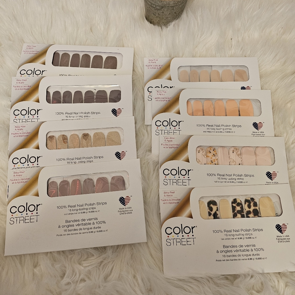 Color Street bundle of 8